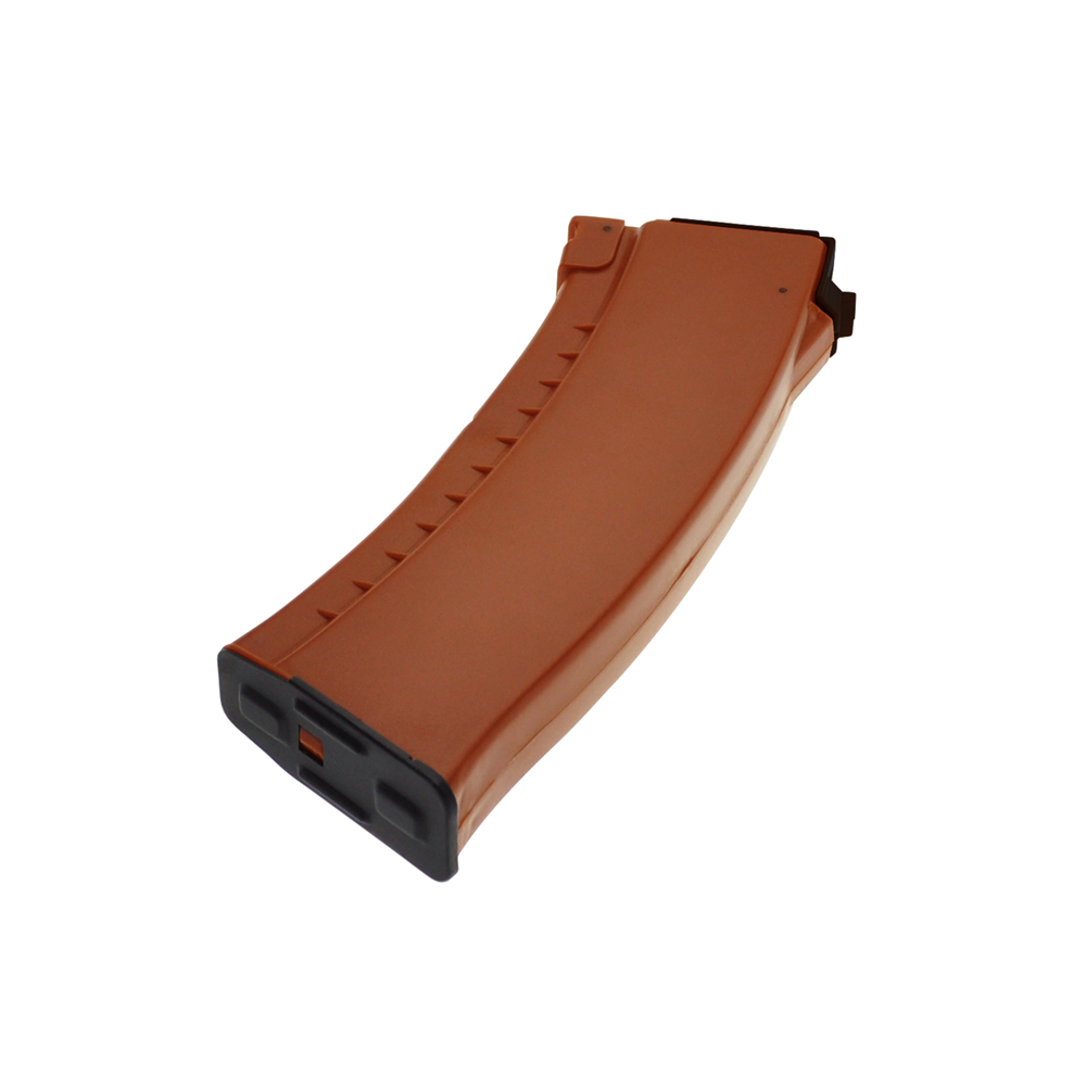 LCT Airsoft PK-249 LCK74 Airsoft Şarjör – Mid-Cap 130BB – Kahverengi