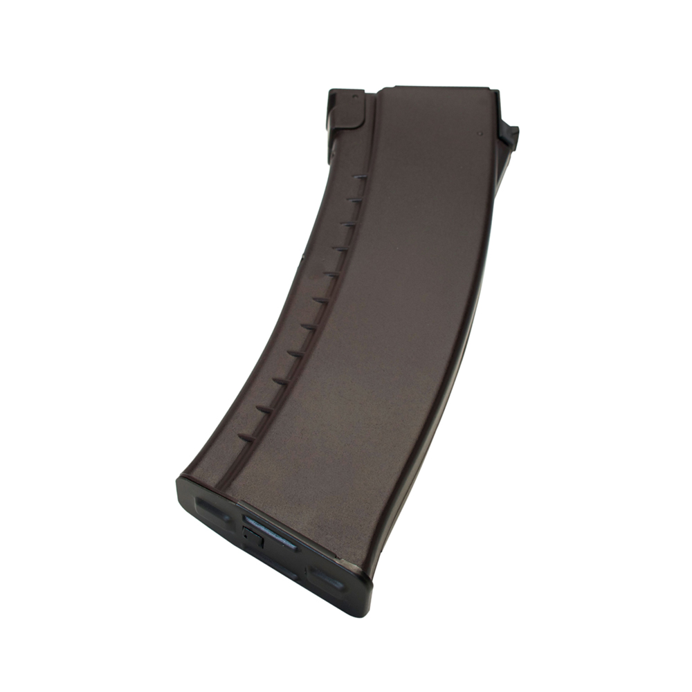 LCT Airsoft PK-271 LCK74 Airsoft Şarjör – Mid-Cap 130BB – Koyu Kahverengi