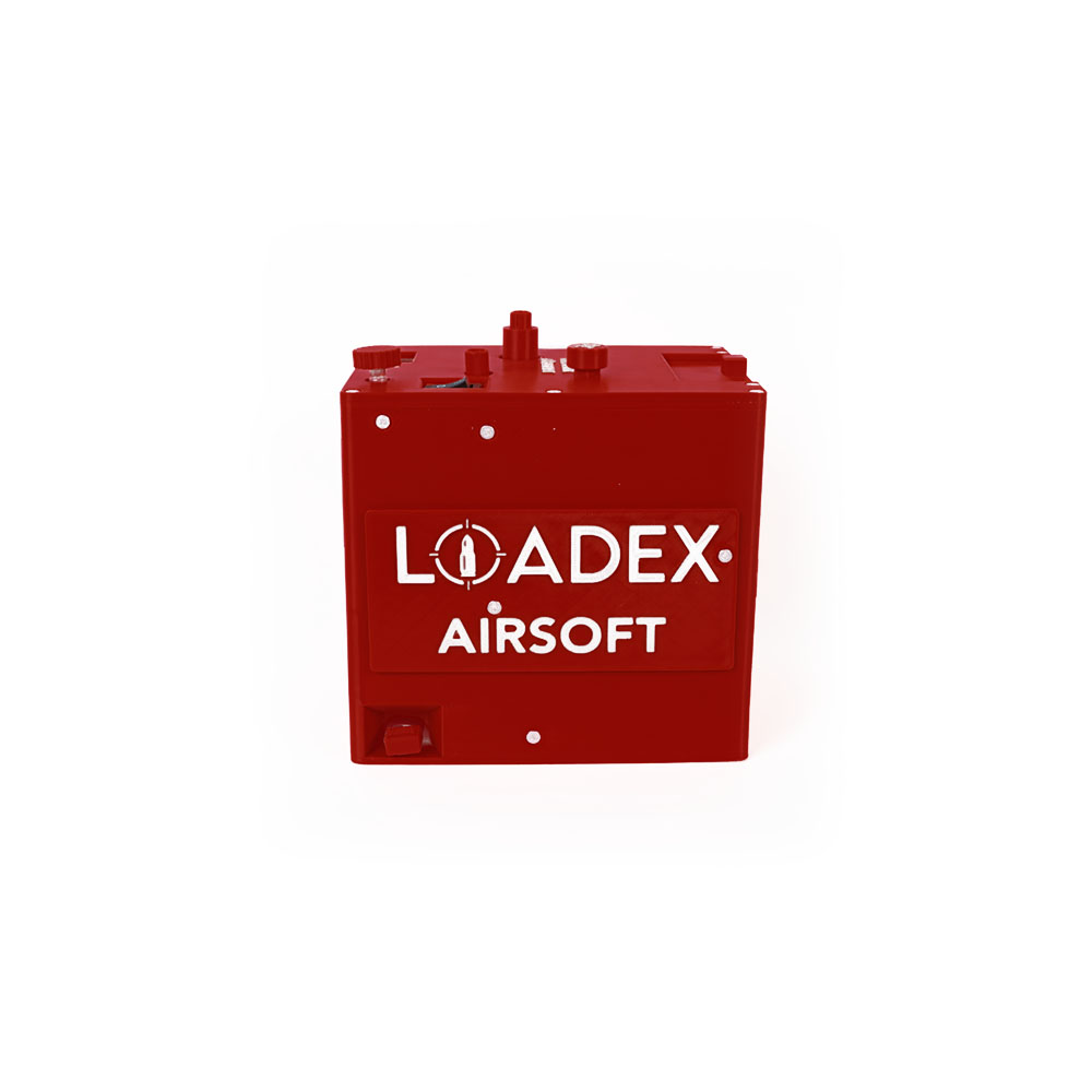 Loadex Airsoft Otomatik BB Doldurucu – Kırmızı