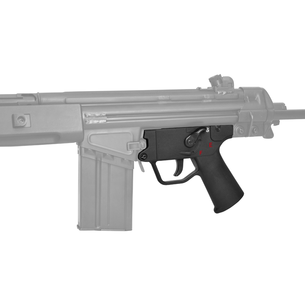 LCT Airsoft LC059 LC-3K Alt Gövde LCT Airsoft LC059 LC-3K Alt Gövde