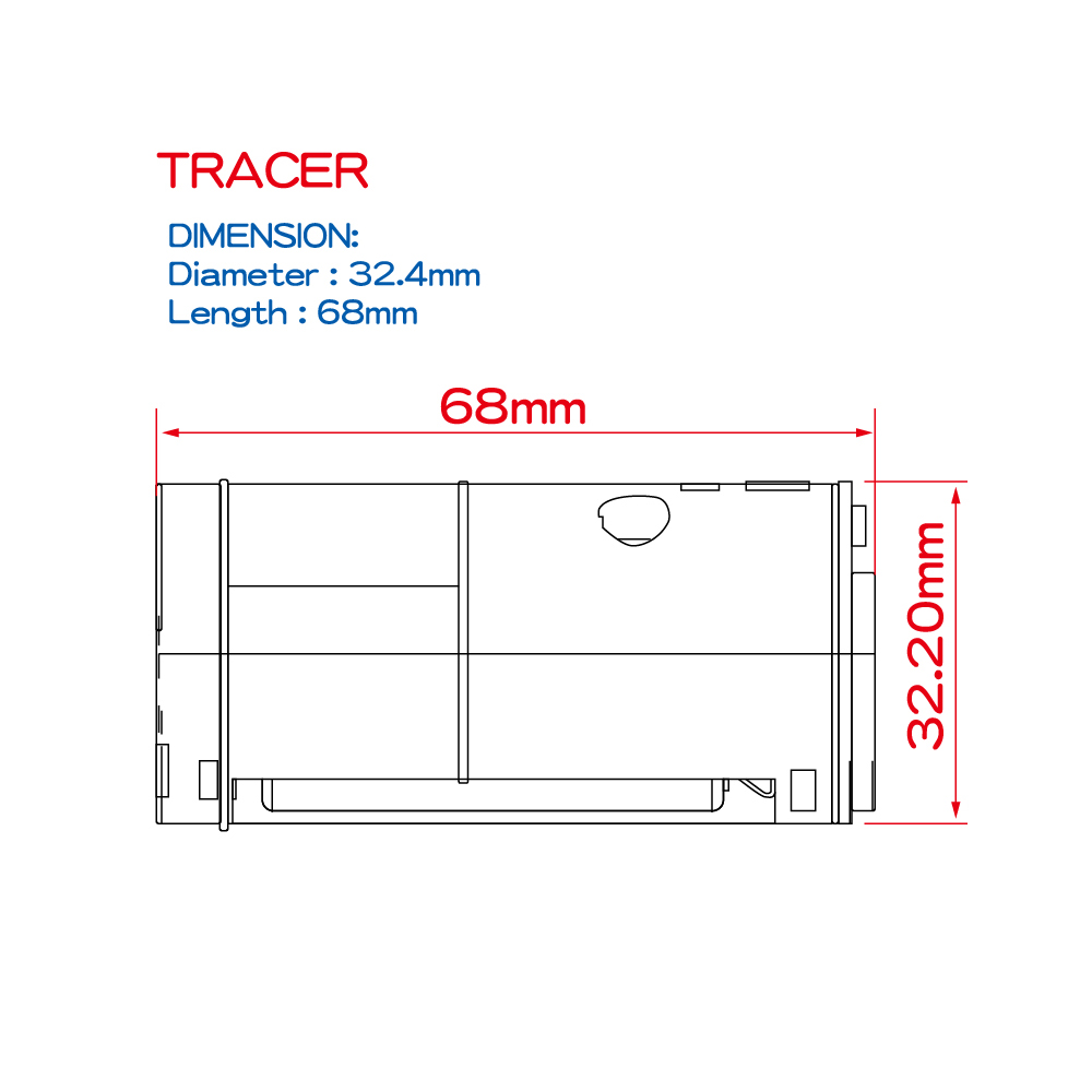 LCT Airsoft ZDTK PUTNIK Tracer Susturucu (24x1.5mm R) LCT Airsoft ZDTK PUTNIK Tracer Susturucu (24x1.5mm R)